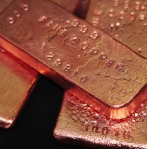 Copper bullion